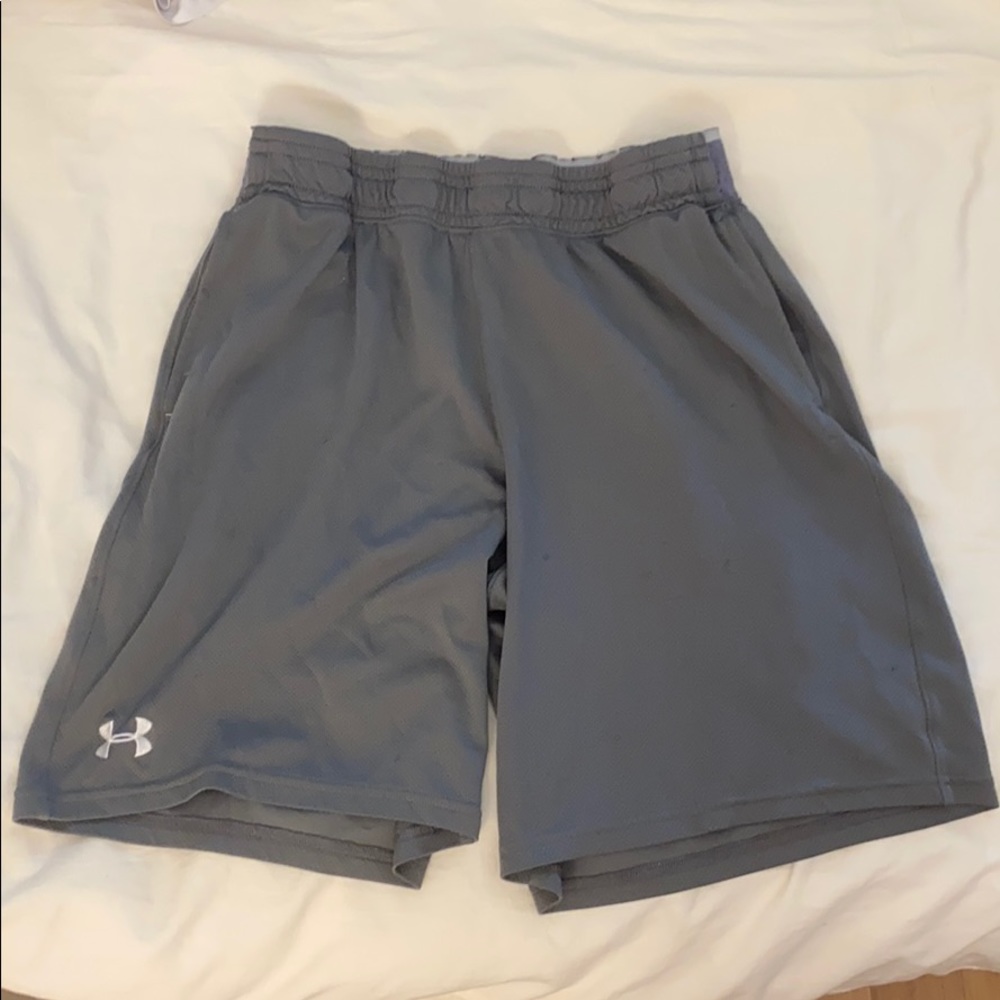 Under Armour grey athletic shorts